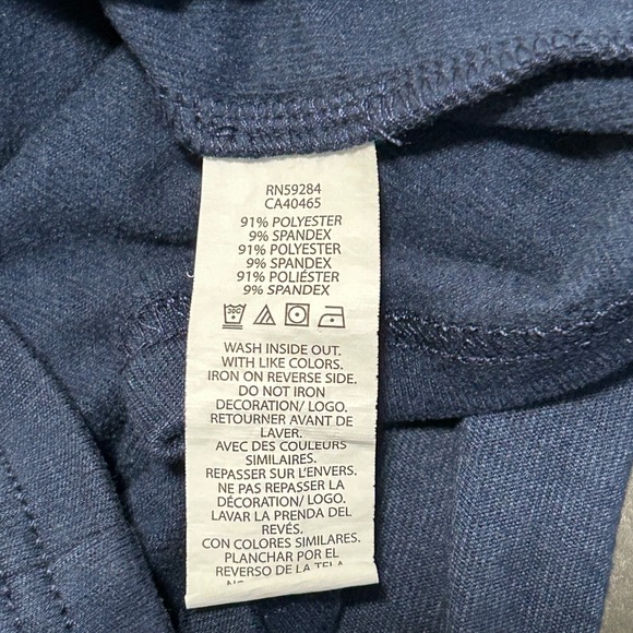 The Childrens Place‎ Navy Blue 2T Quarter Zip Pocket Sweatshirt Jogger Pants Set - Picture 7 of 7